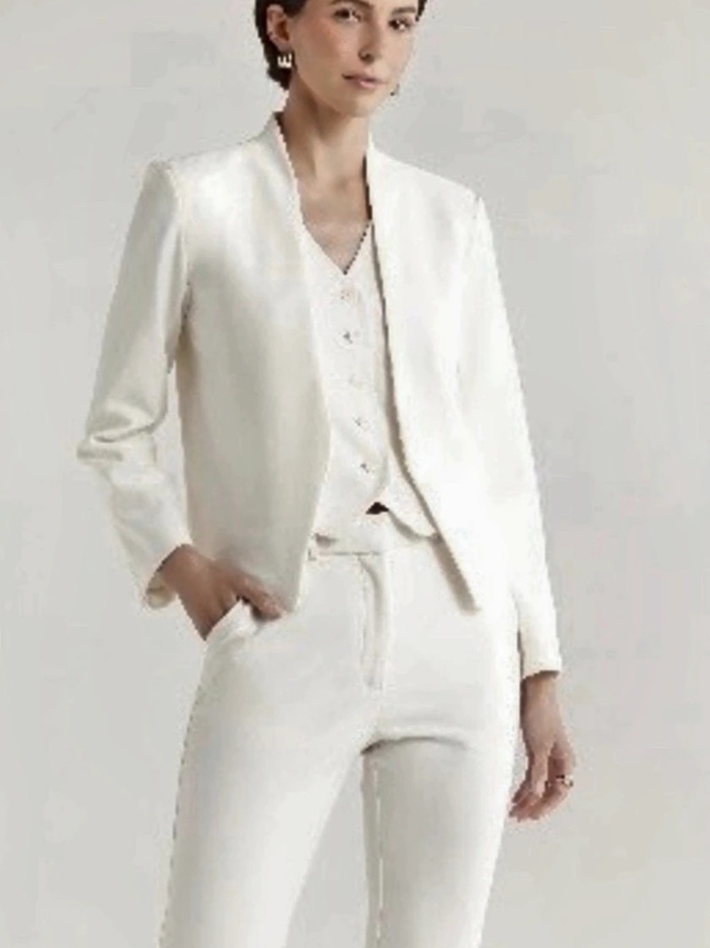 Nordstrom Rack Women's White Blazer New